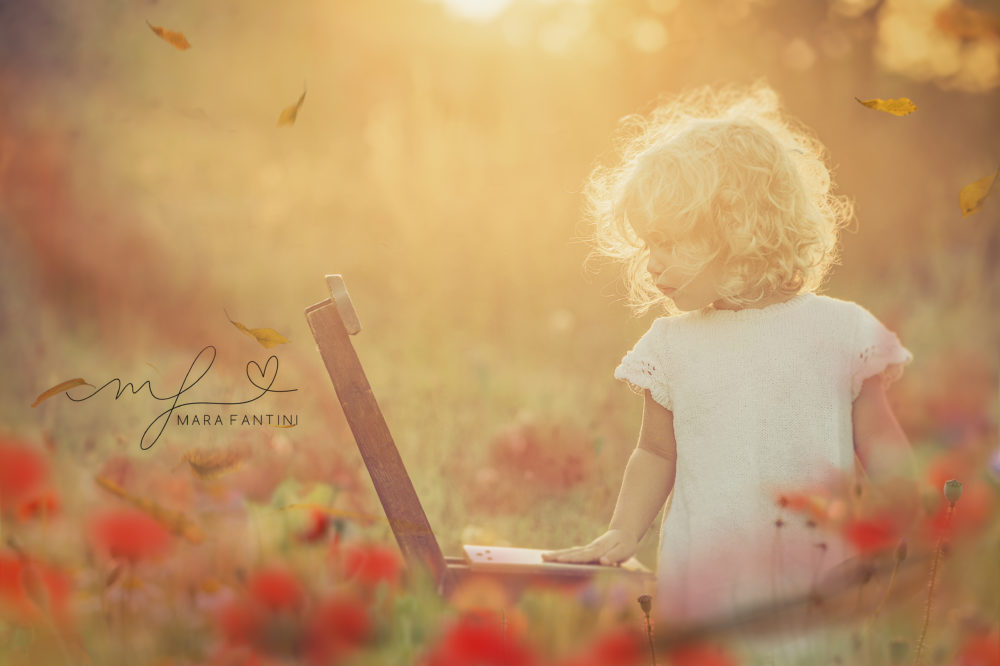 Servizio fotografico famiglia Roma parco — fotografa all'aperto luce naturale
