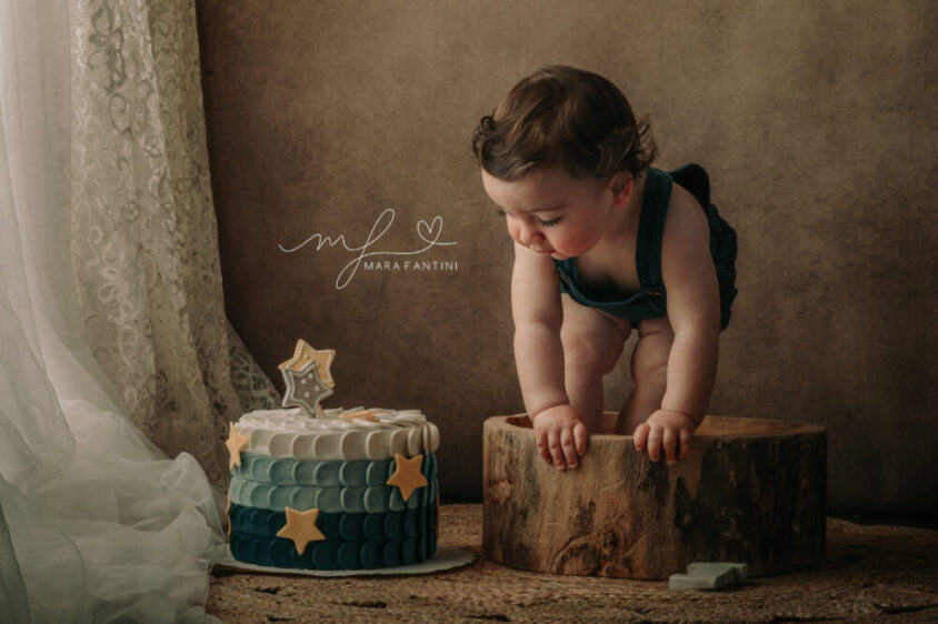 servizio fotografico neonato famiglia roma mara fantini smash cake fine art