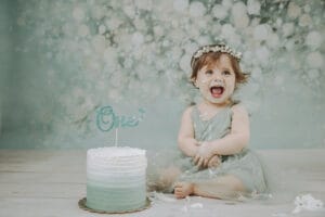 Servizio fotografico smash cake a Roma - il primo compleanno, momenti veri - Mara Fantini